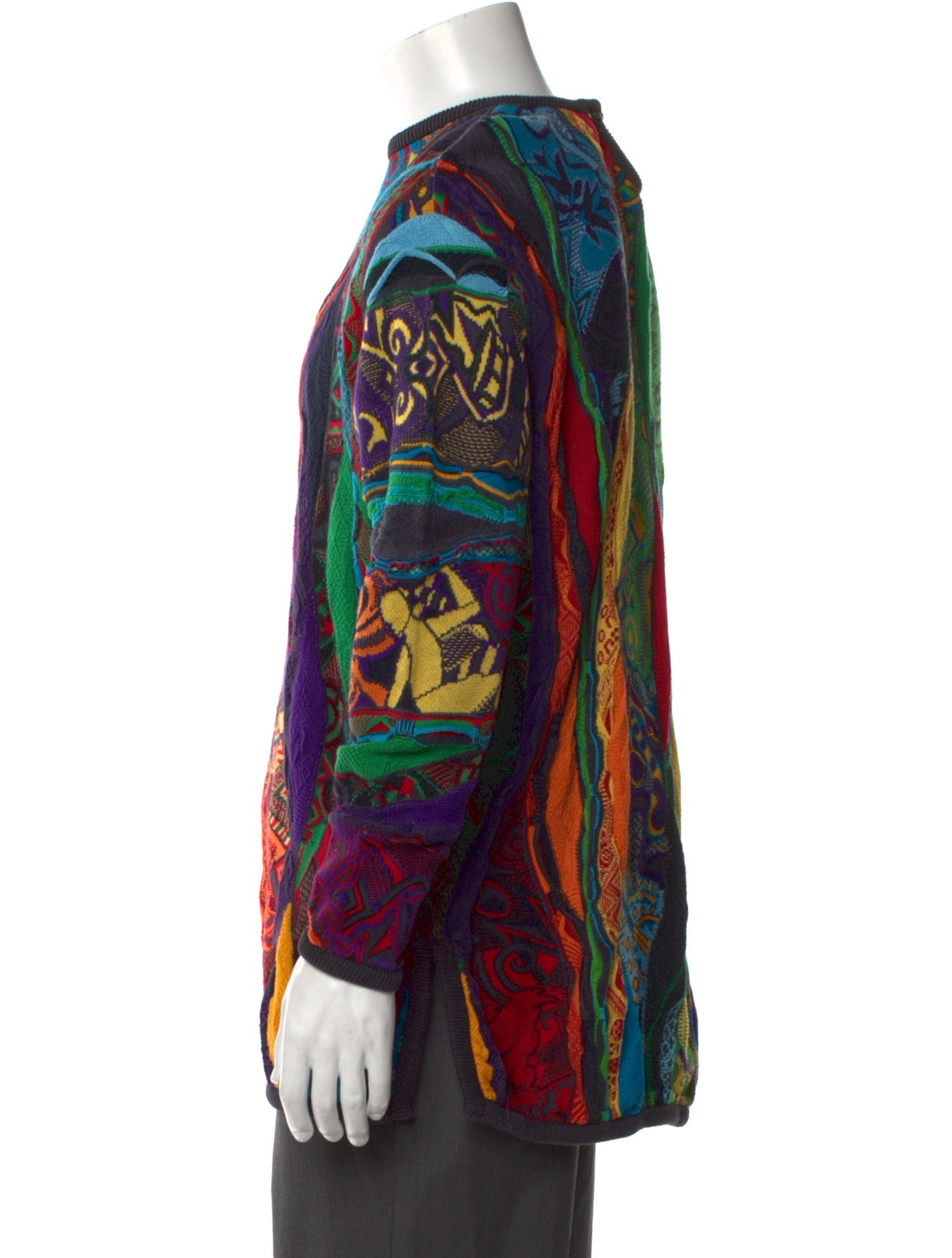 Coogi Graphic Print Crew Neck Pullover