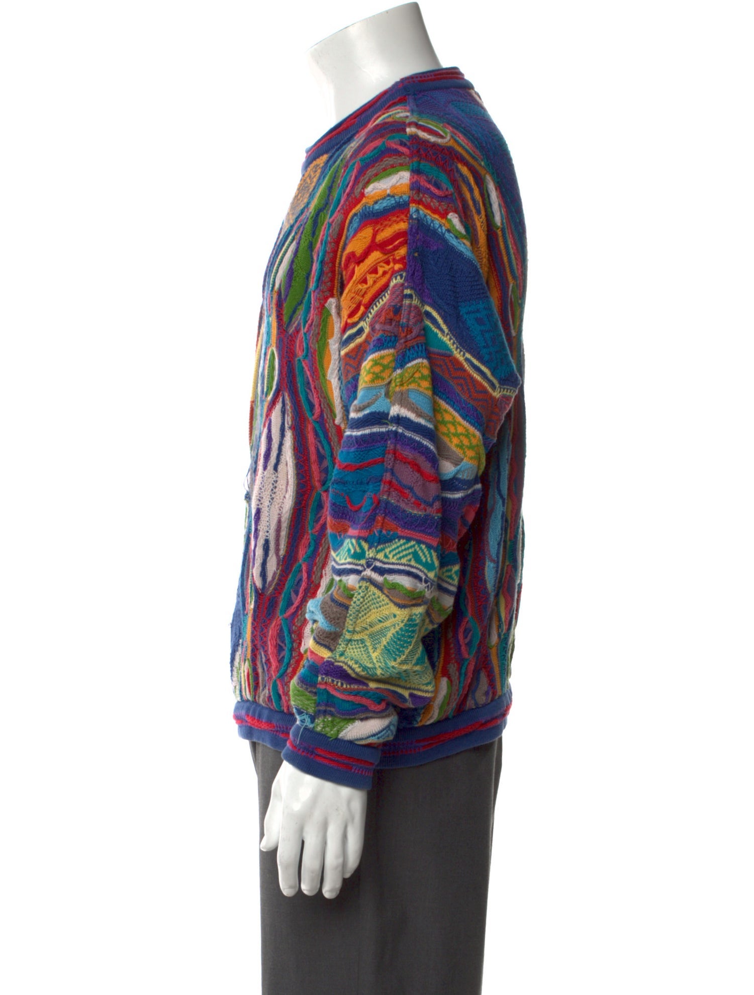 Coogi Printed Crew Neck Pullover