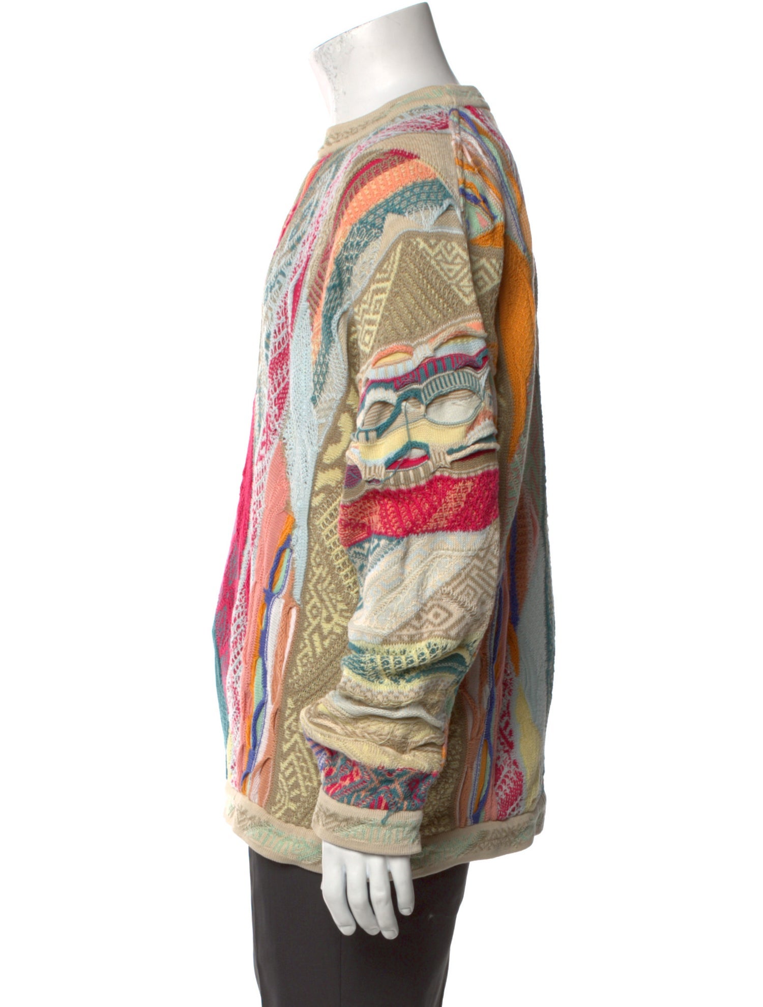 Coogi Printed Crew Neck Pullover