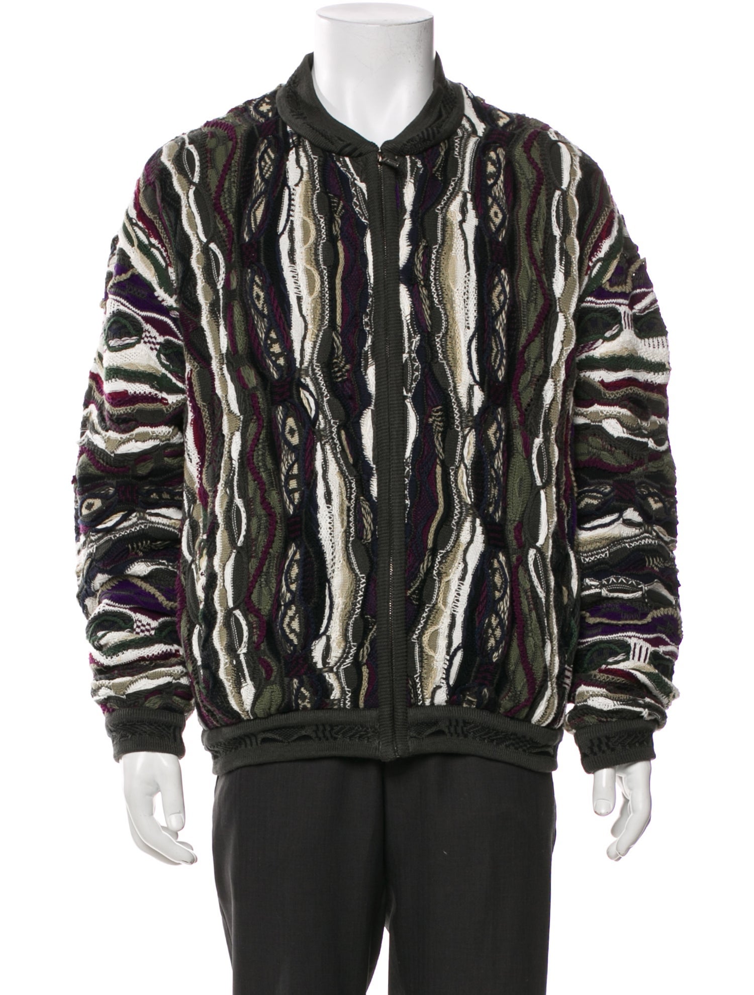 Coogi Printed Bomber Jacket