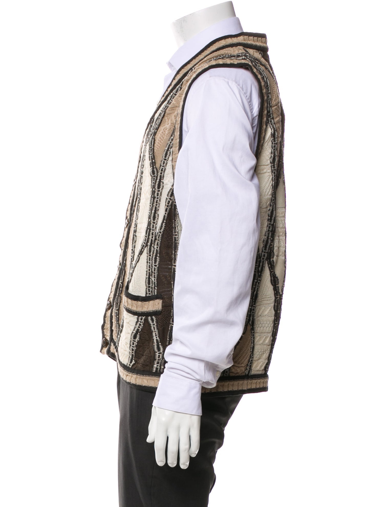 Coogi Vintage 1980's Vest