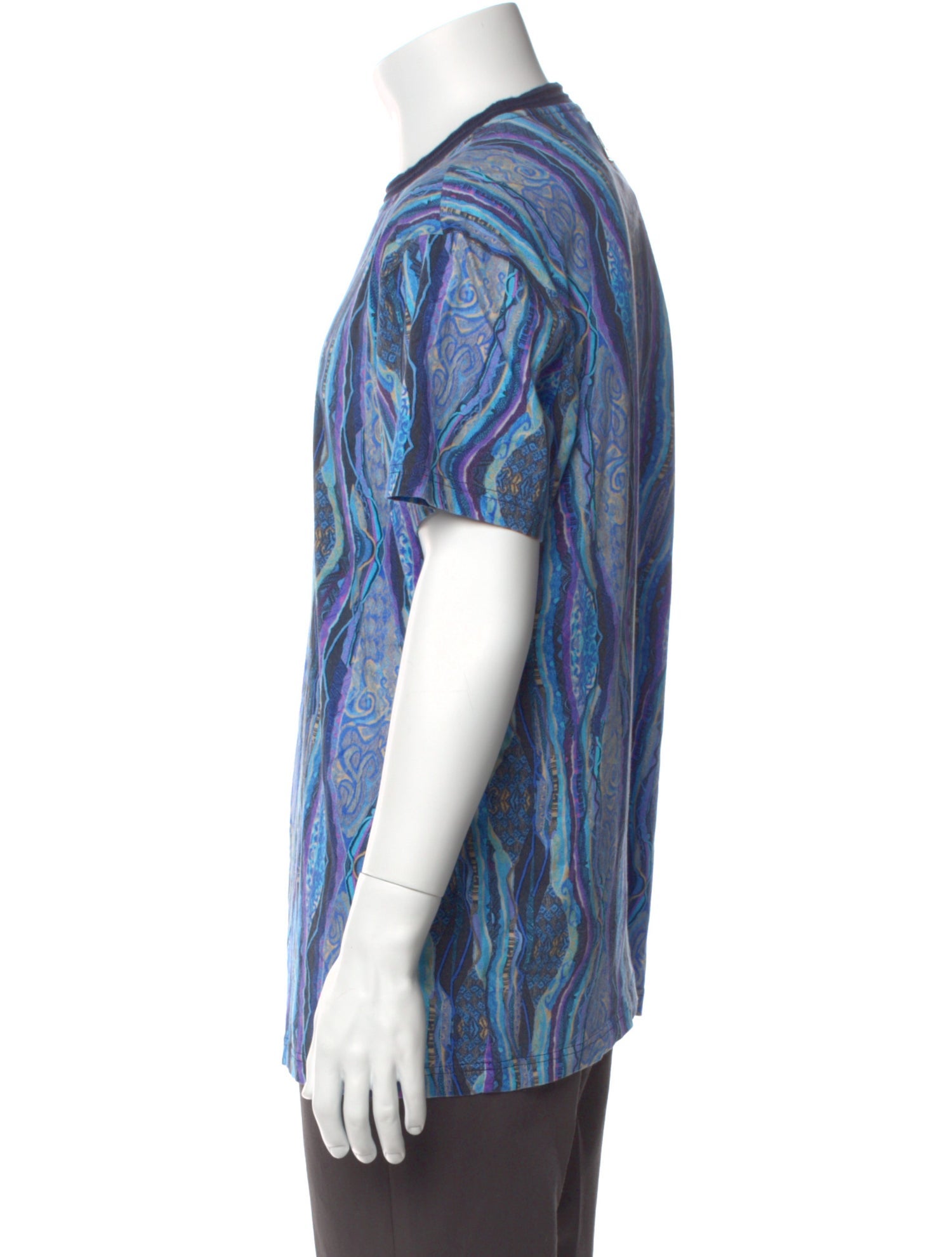 Coogi Printed Scoop Neck T-Shirt