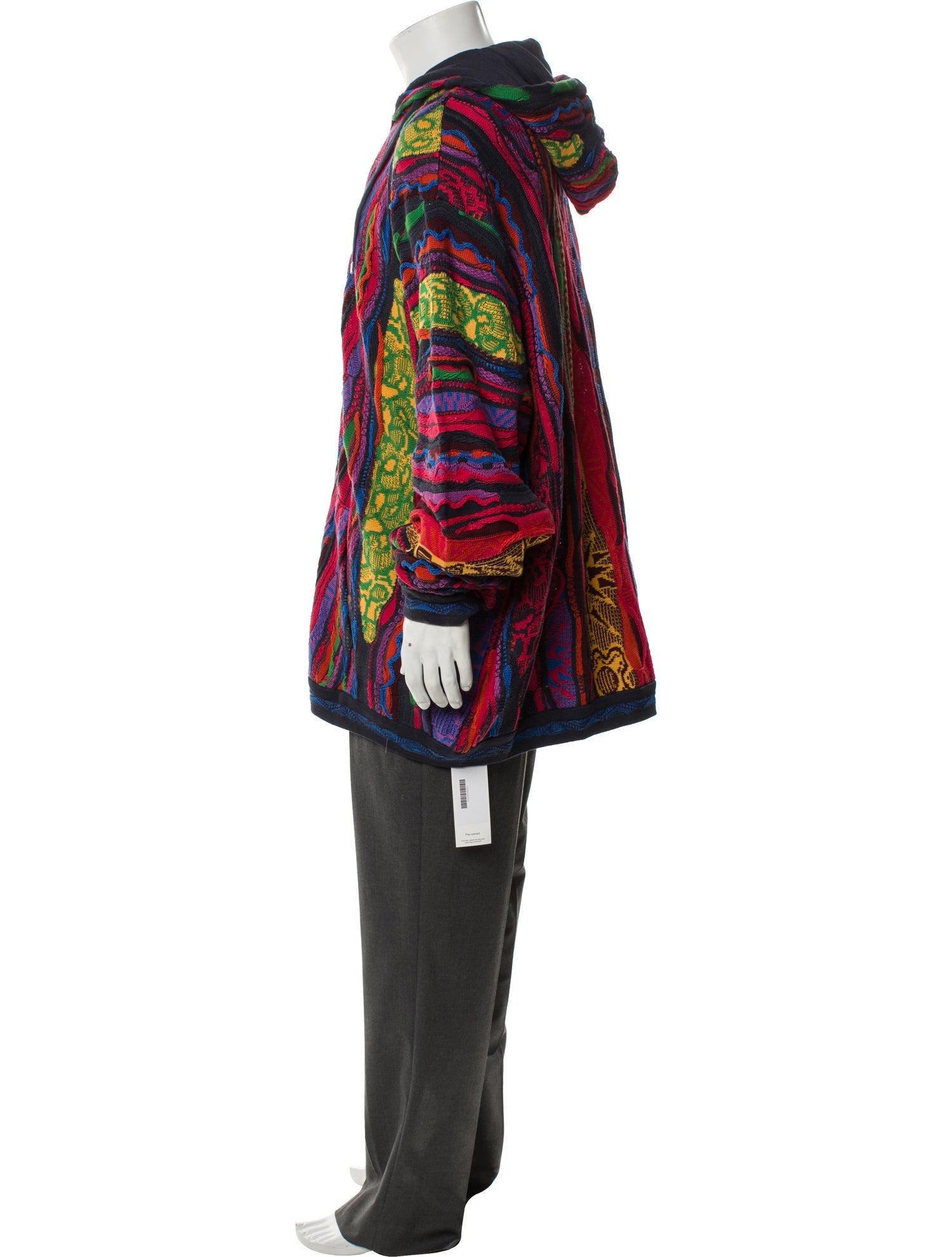 Coogi Printed Crew Neck Hoodie