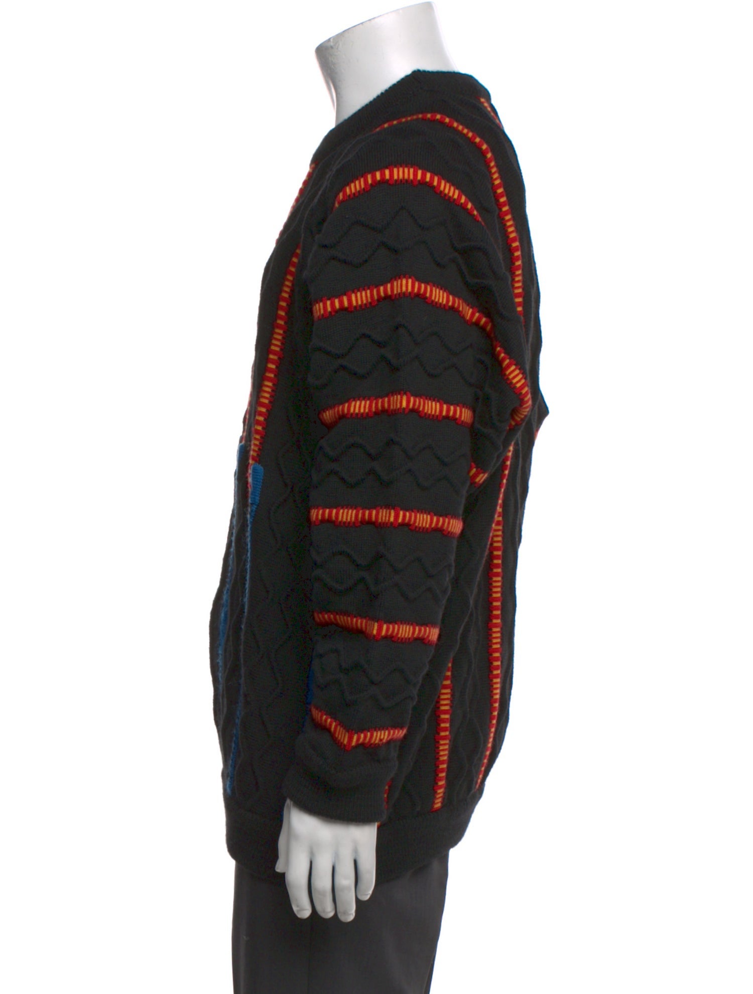 Coogi Wool Striped Pullover