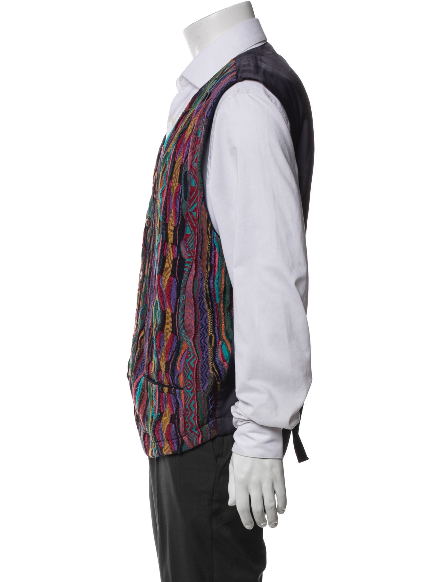 Coogi Patterned Vest
