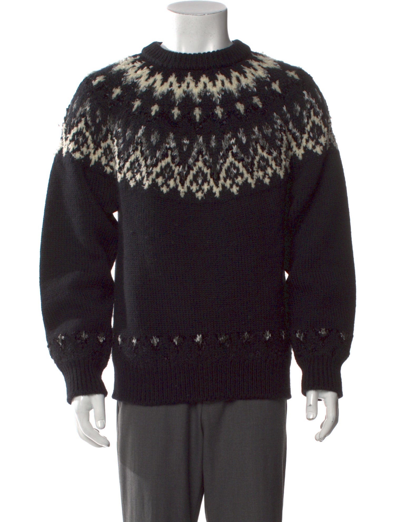 Coohem Wool Printed Pullover