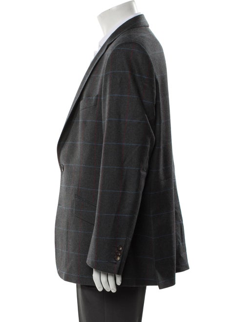 Country Classics C. & D. RIGDEN & SON Wool Plaid Print Blazer