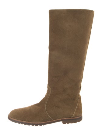 CO-OP Suede Distressed Accents Riding Boots