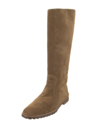 CO-OP Suede Distressed Accents Riding Boots