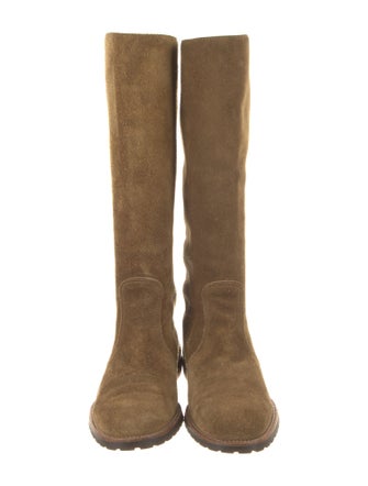 CO-OP Suede Distressed Accents Riding Boots