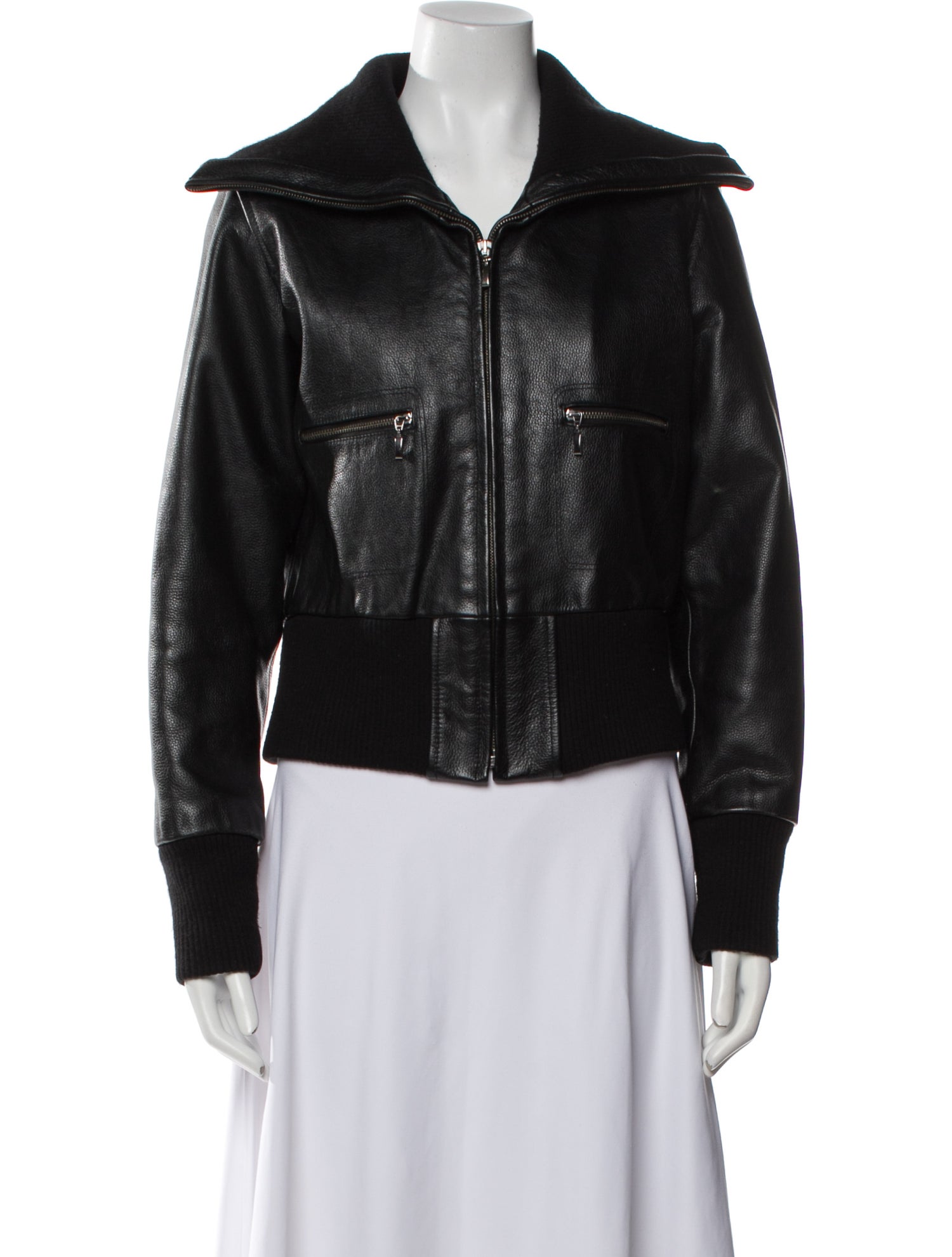 CO-OP Leather Fur Jacket