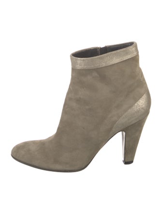 CO-OP Suede Colorblock Pattern Boots