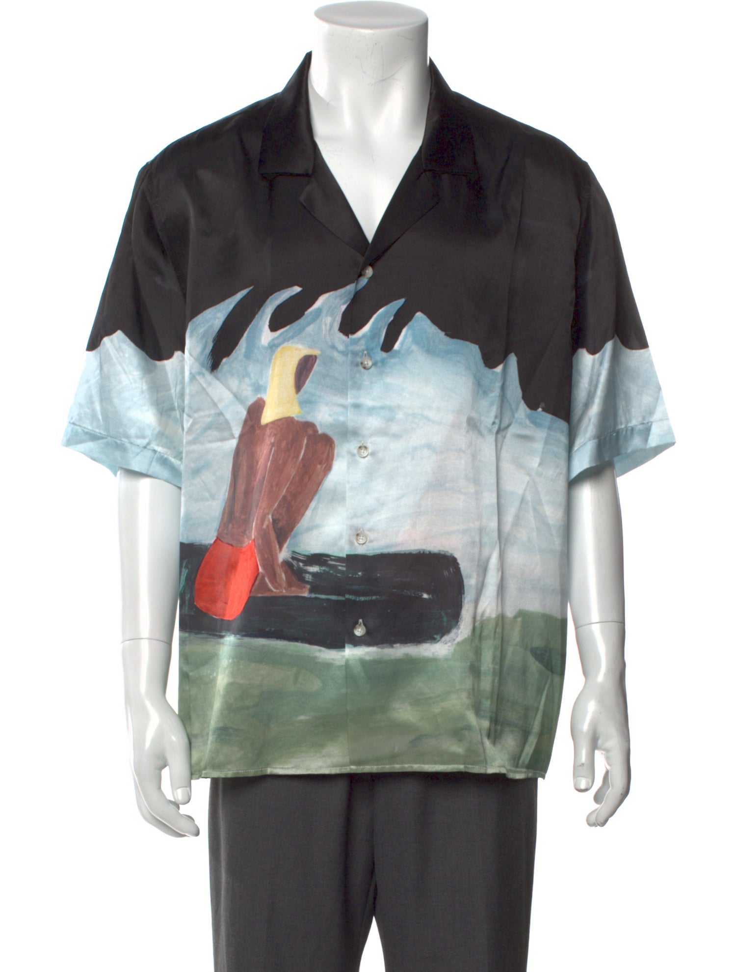 COMMAS Printed Long Sleeve Shirt