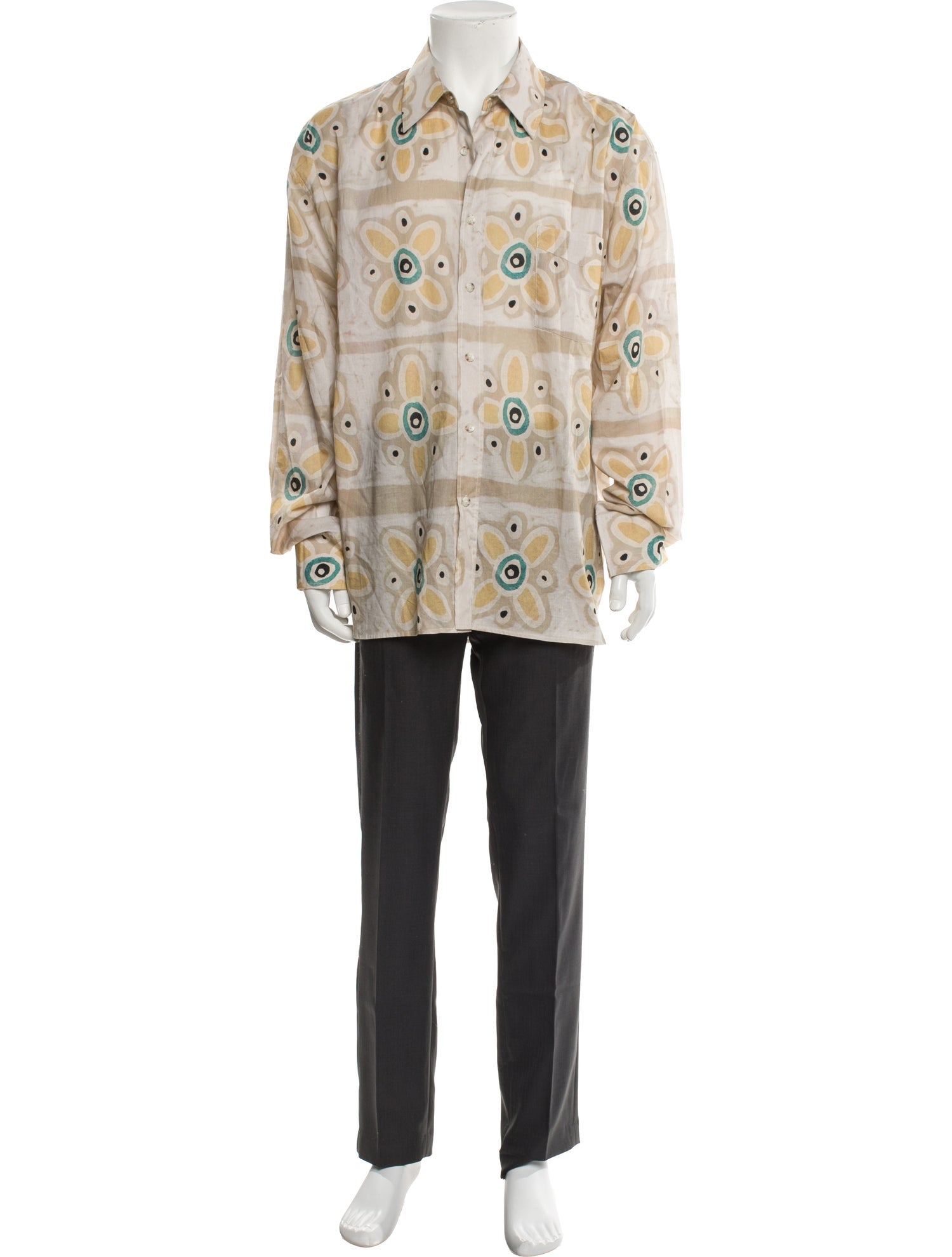 COMMAS Floral Print Long Sleeve Shirt