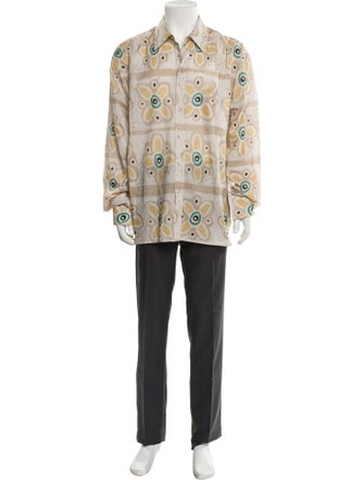 COMMAS Floral Print Long Sleeve Shirt