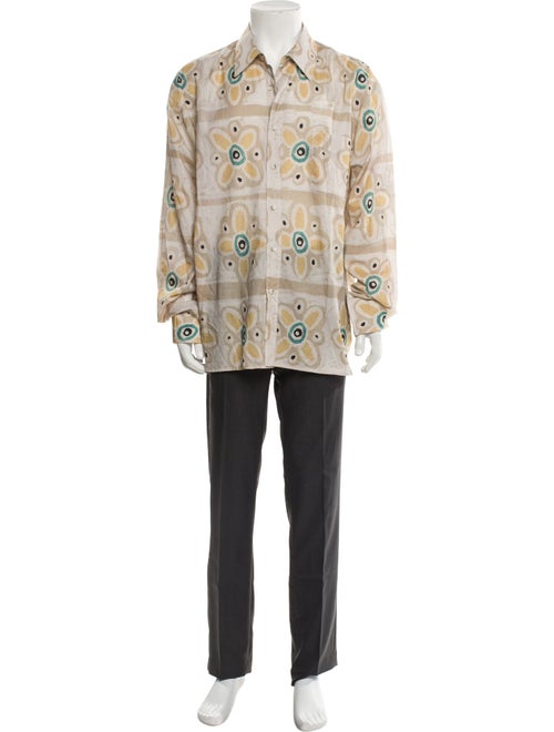 COMMAS Floral Print Long Sleeve Shirt