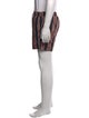 COMMAS Striped Swim Trunks