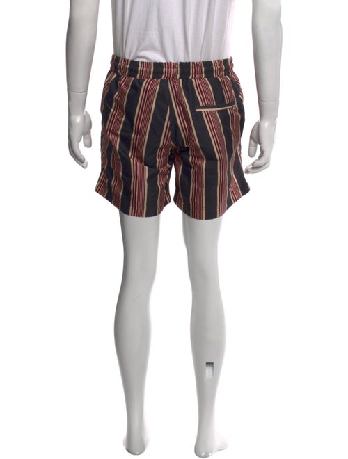 COMMAS Striped Swim Trunks