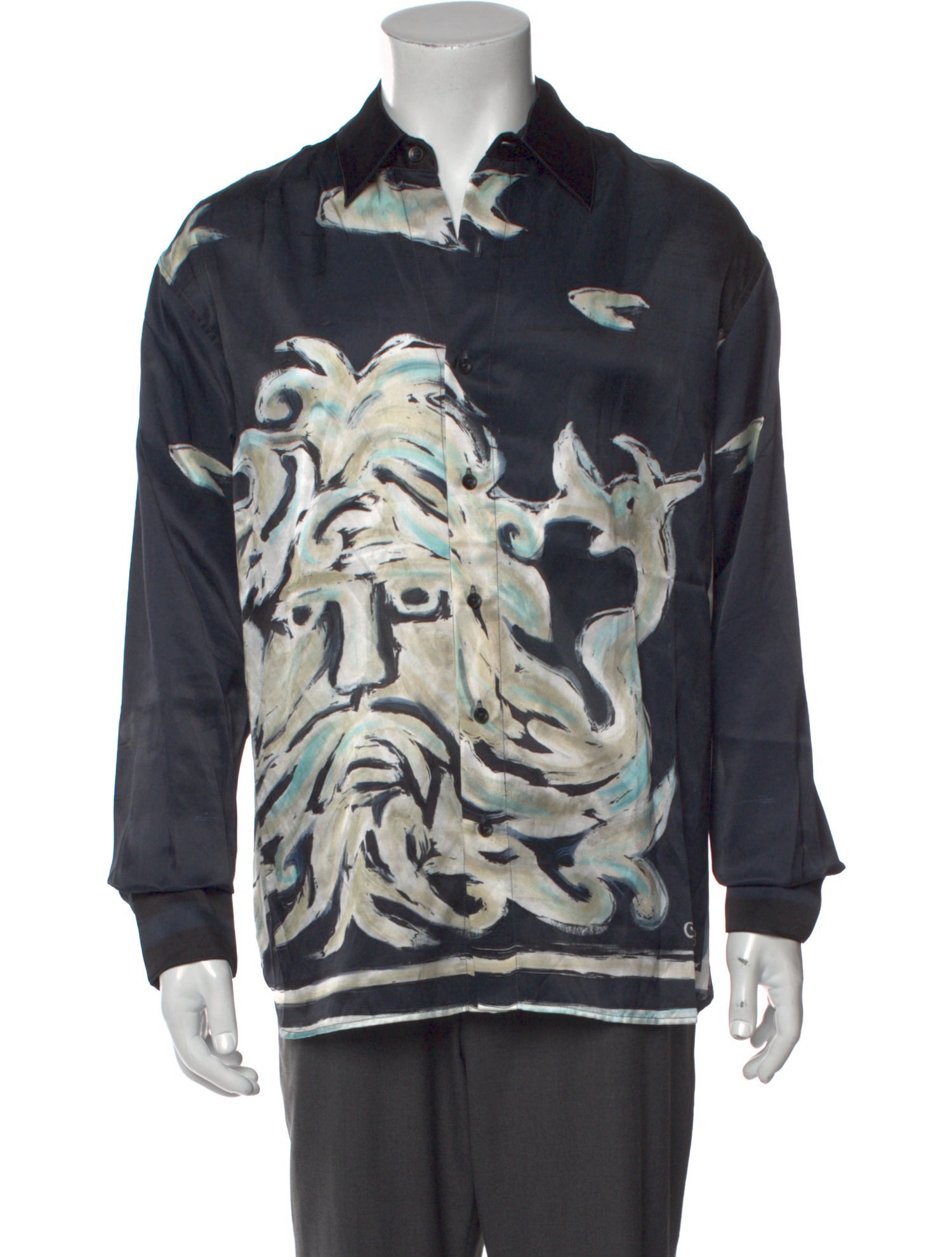 COMMAS Graphic Print Long Sleeve Shirt