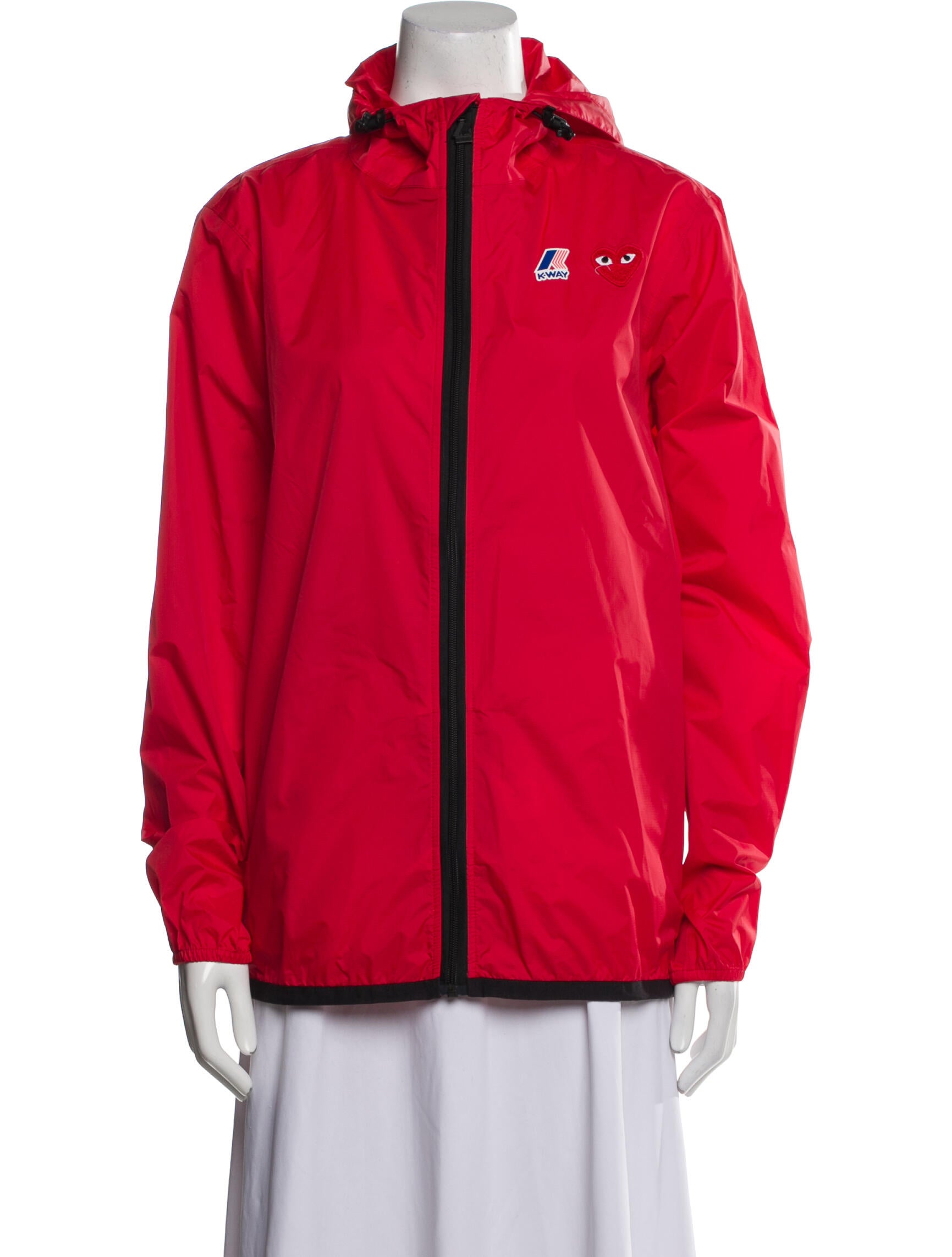 Comme Des Garçons Play X K-Way Nylon Jacket