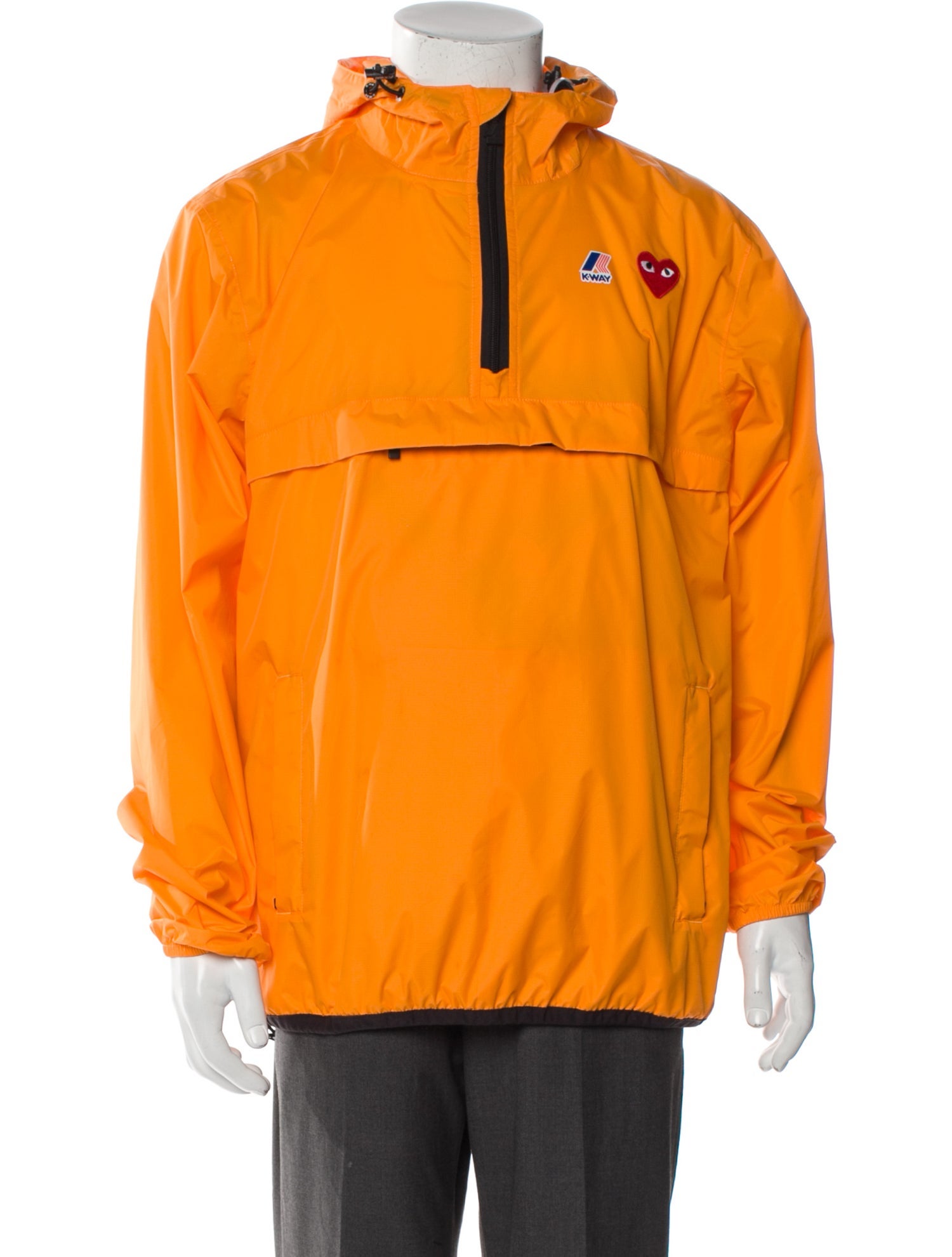 Comme Des Garçons Play X K-Way Windbreaker