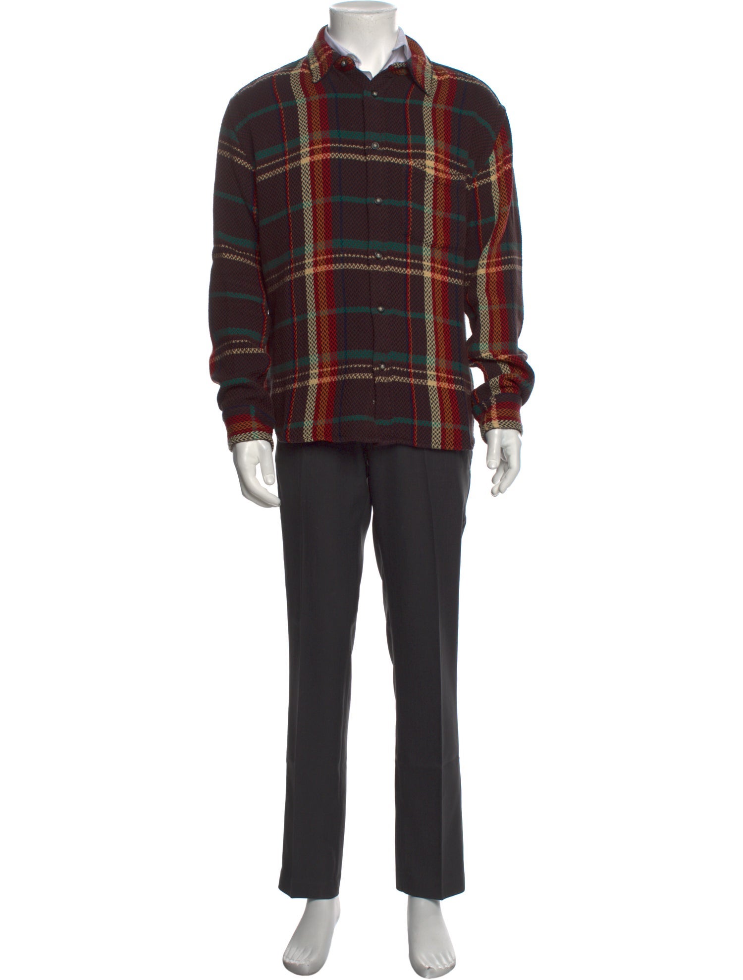 Corridor Flannel Plaid Print Shirt