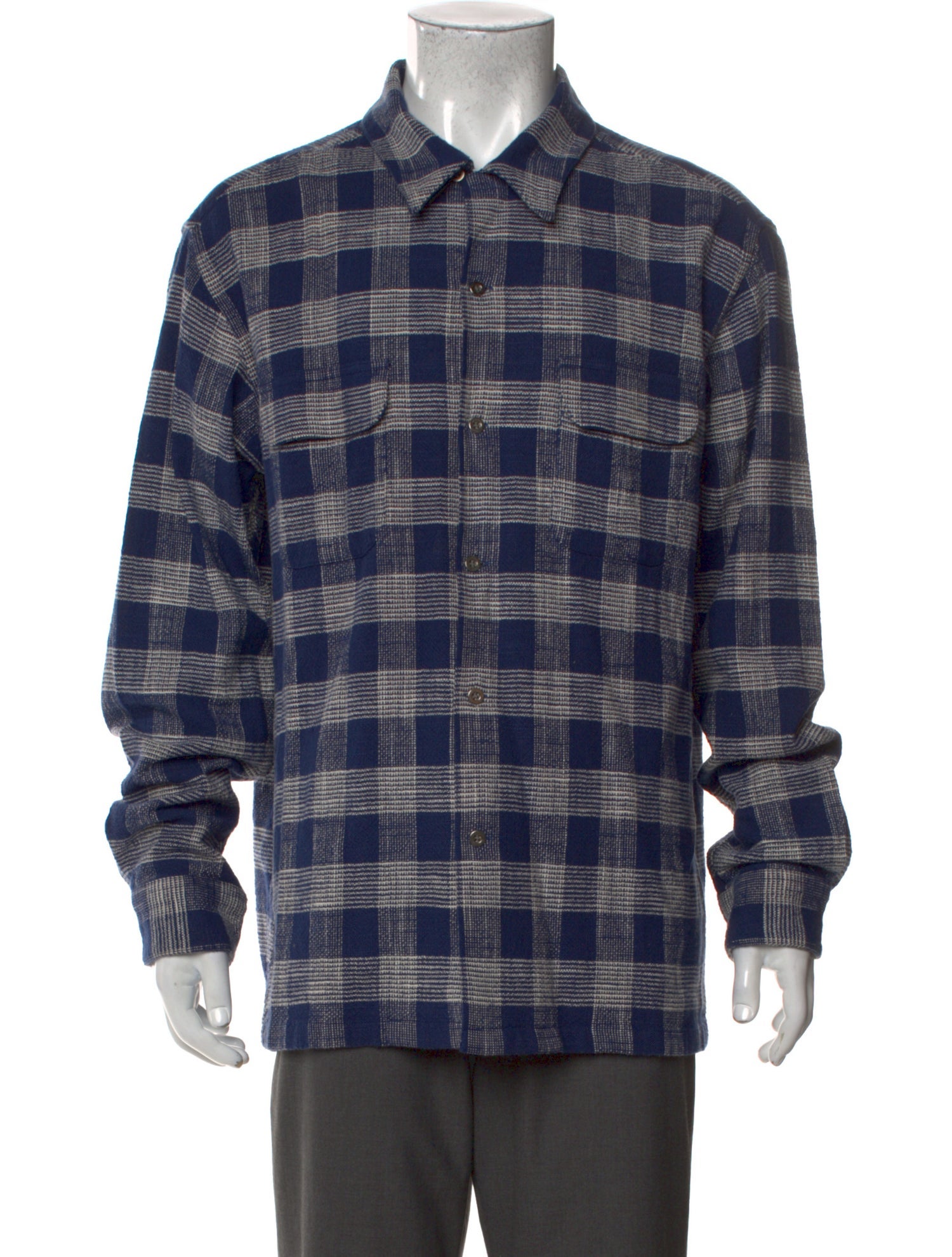 Corridor Plaid Print Long Sleeve Shirt