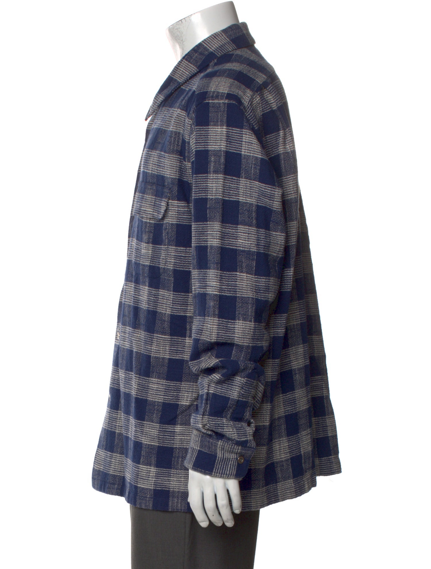Corridor Plaid Print Long Sleeve Shirt