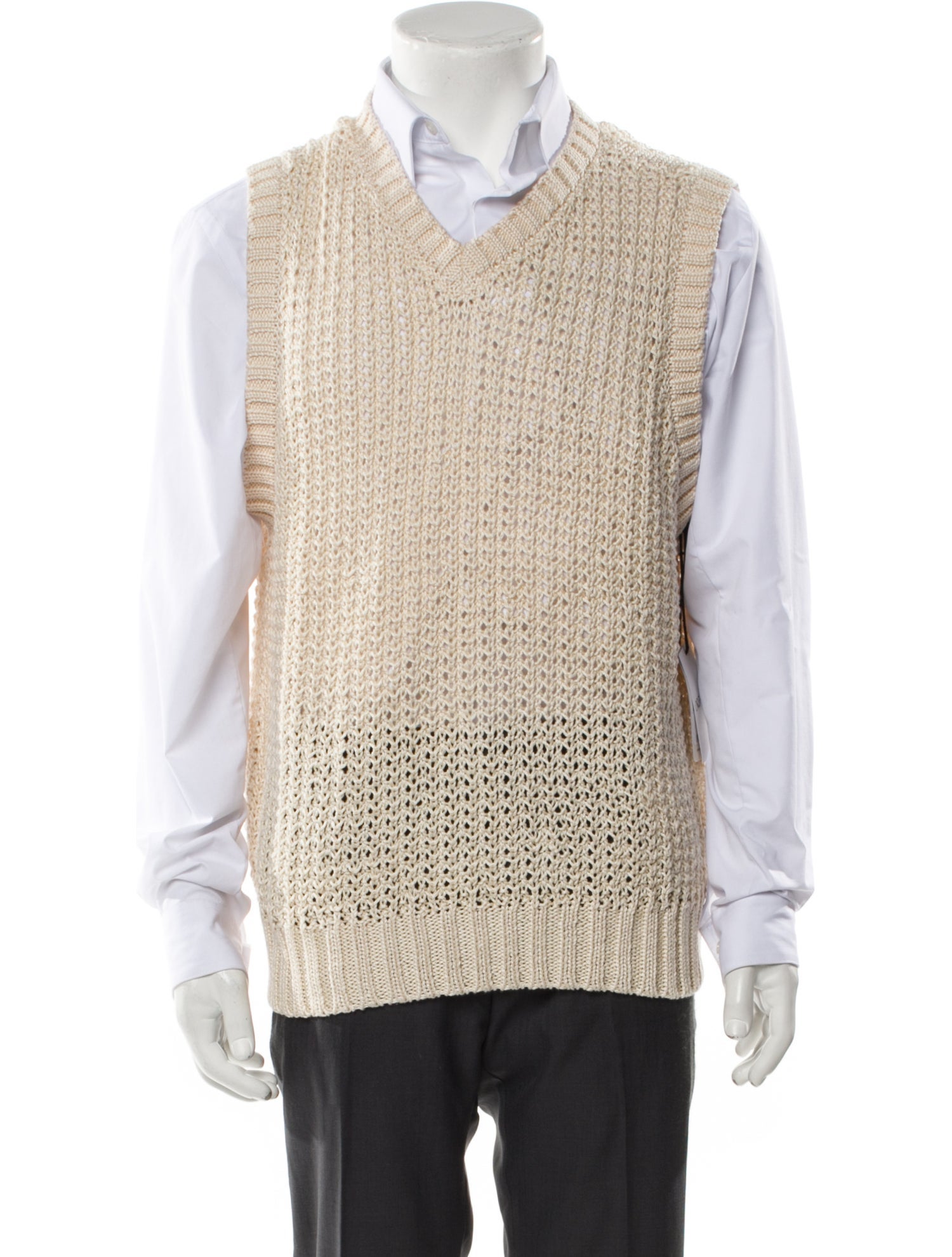 Corridor V-Neck Sleeveless Sweater Vest w/ Tags
