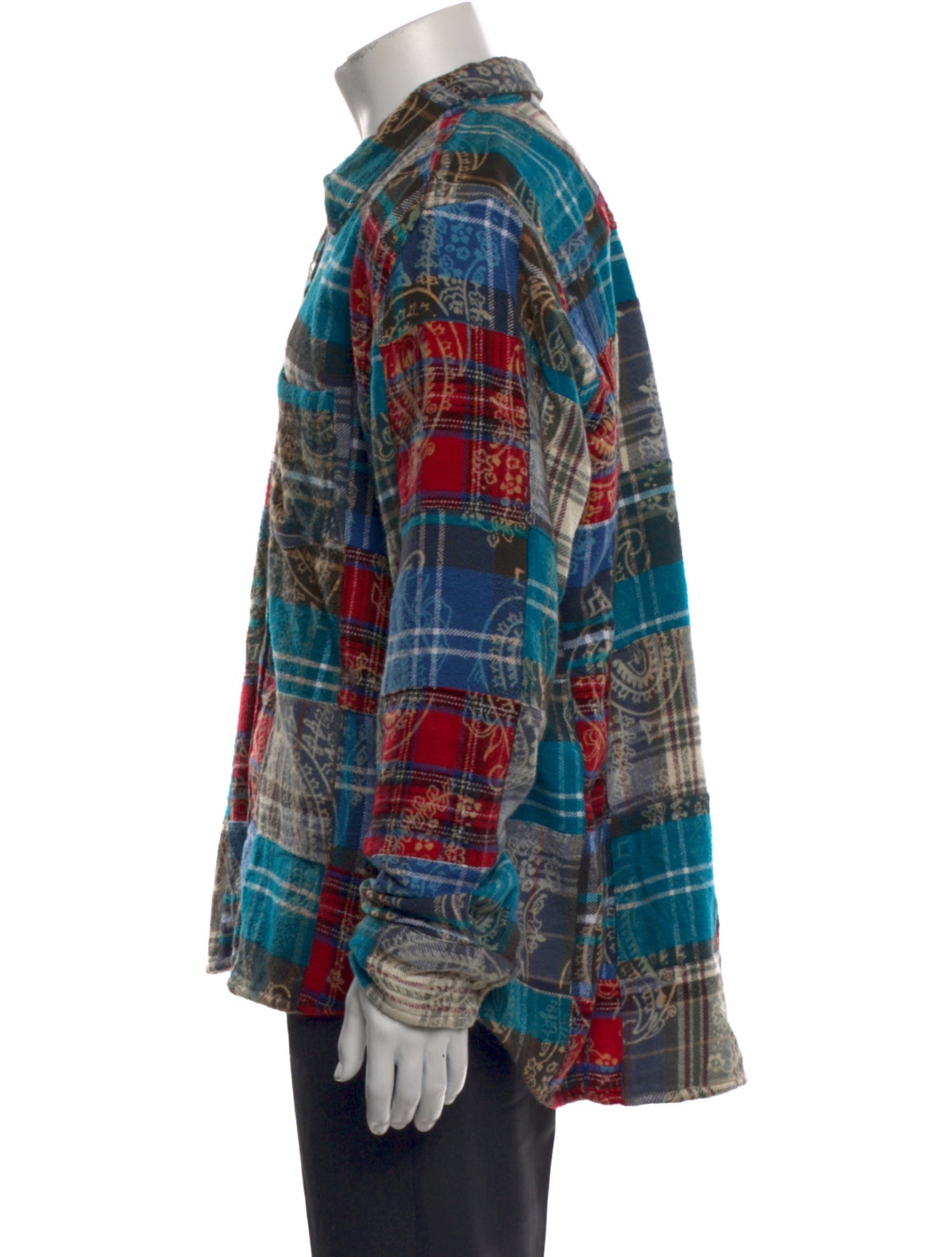 Corridor Plaid Print Long Sleeve Shirt