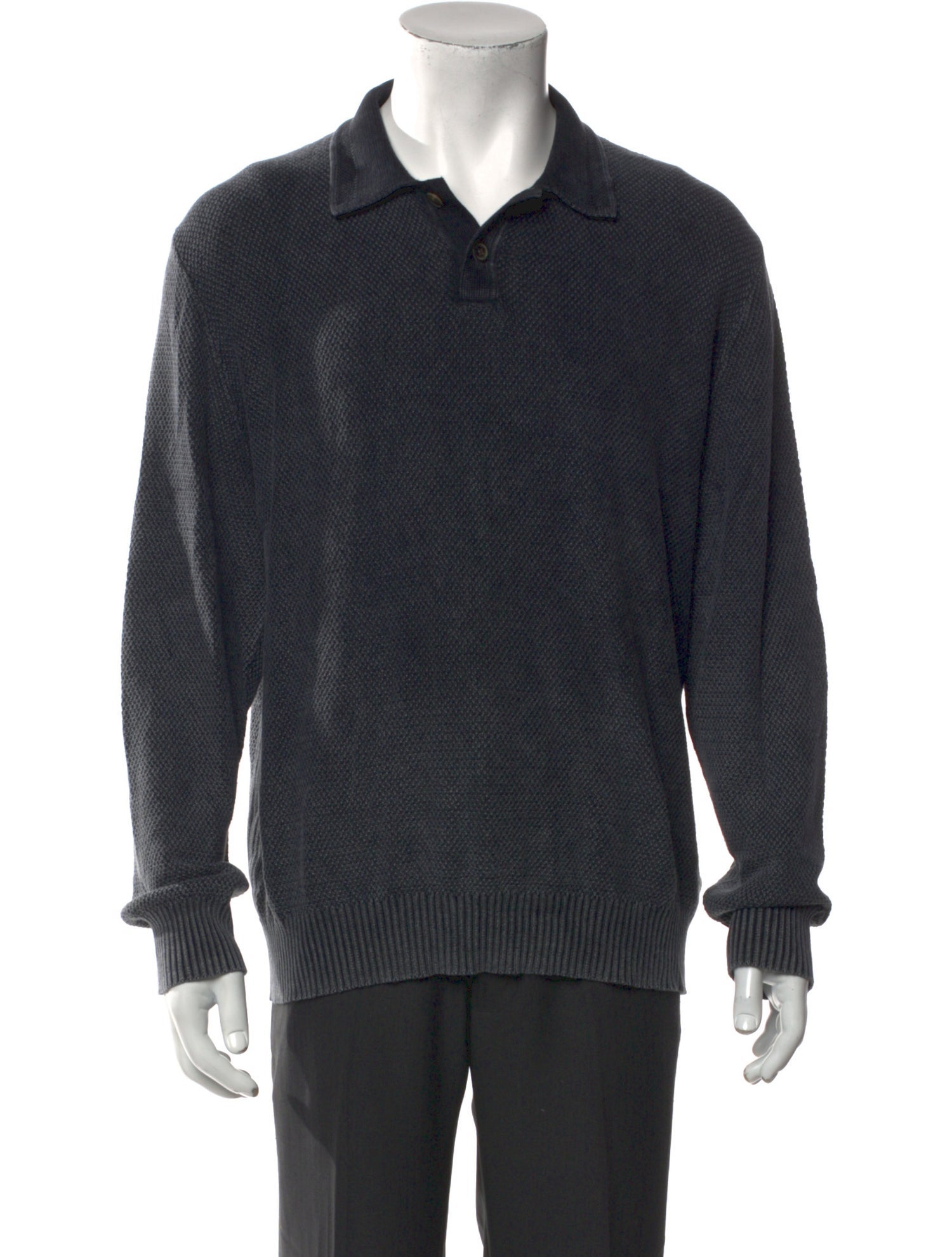 Corridor Collar Long Sleeve Polo Sweater