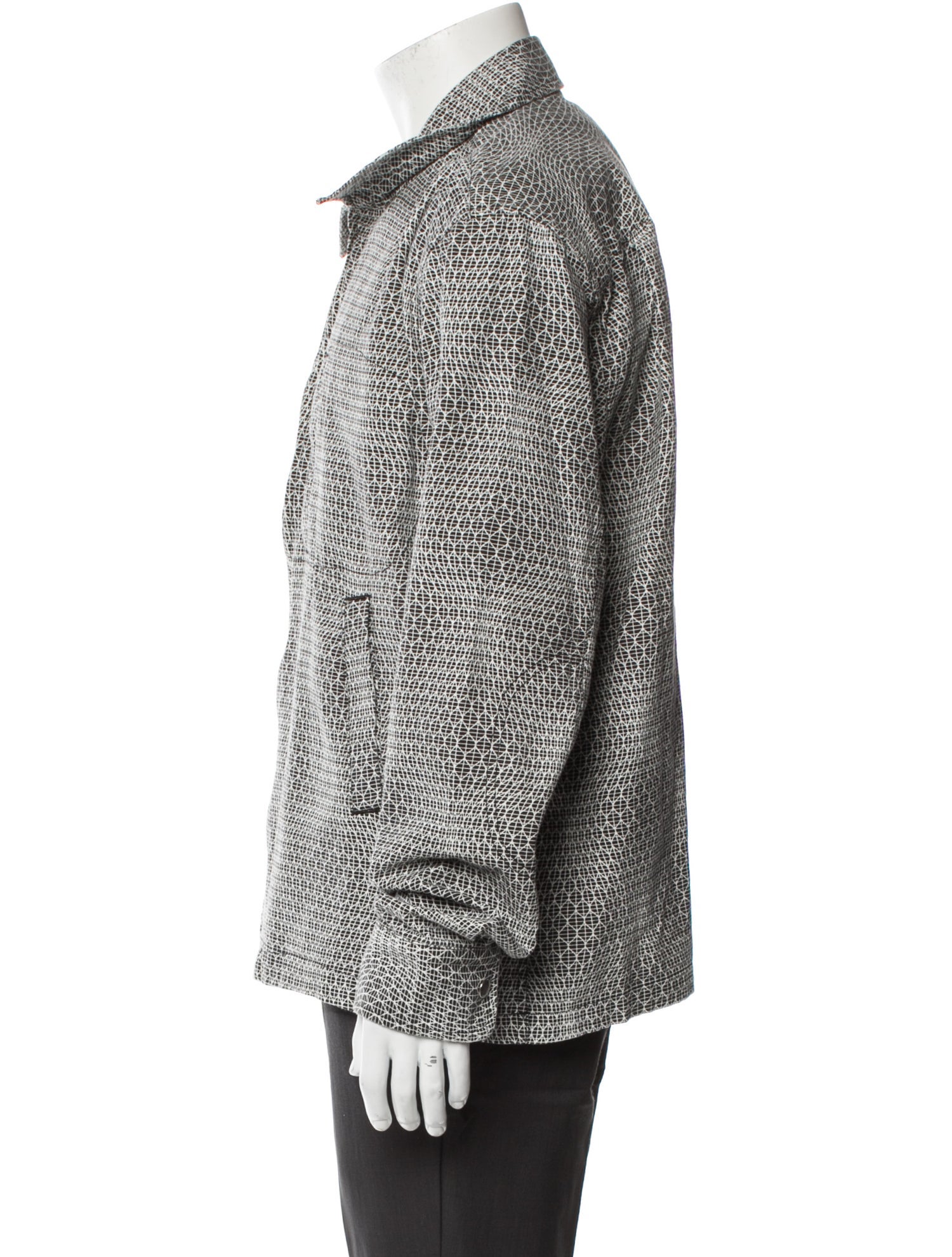 Corridor Printed Peacoat