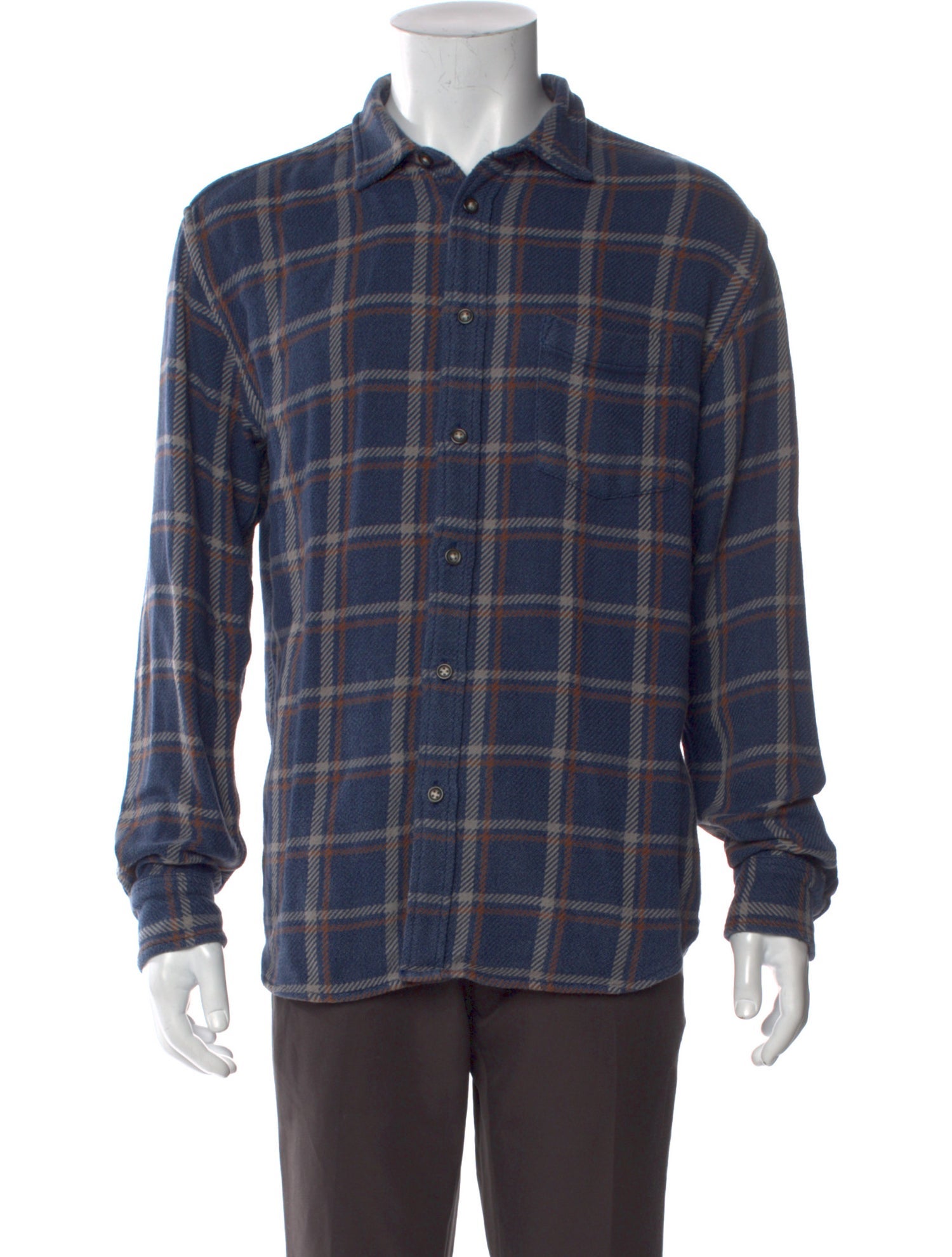 Corridor Plaid Print Long Sleeve Shirt