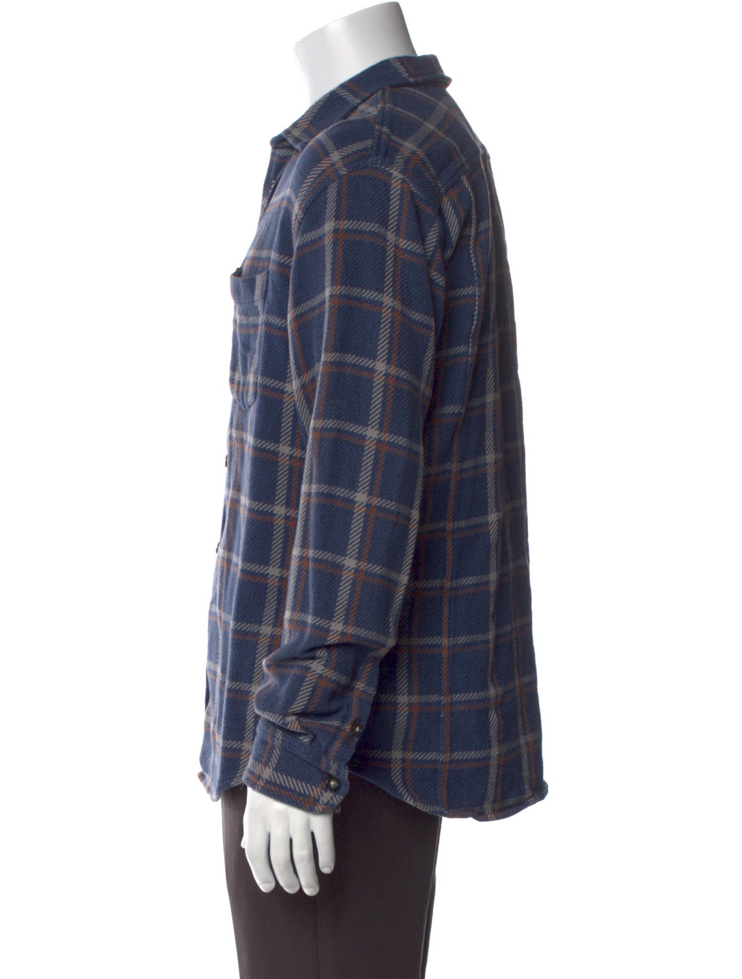 Corridor Plaid Print Long Sleeve Shirt