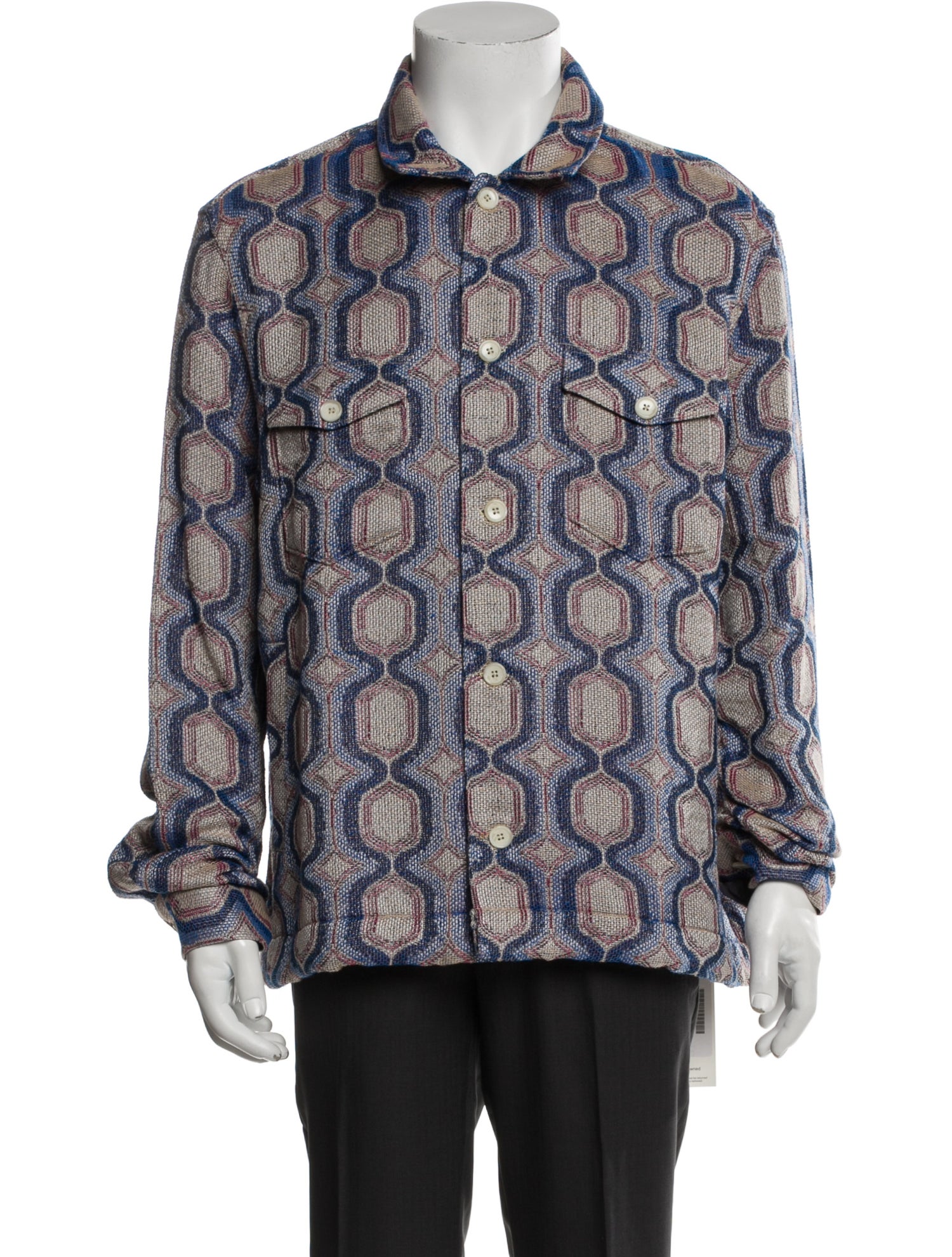 Corridor Printed Denim Jacket w/ Tags