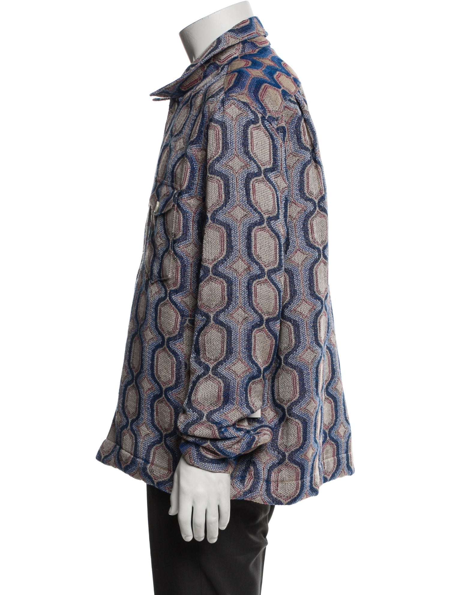 Corridor Printed Denim Jacket w/ Tags