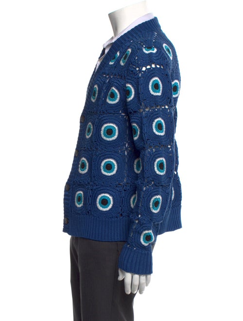 Corridor Patterned V-Neck Cardigan