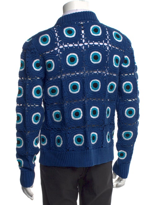 Corridor Patterned V-Neck Cardigan