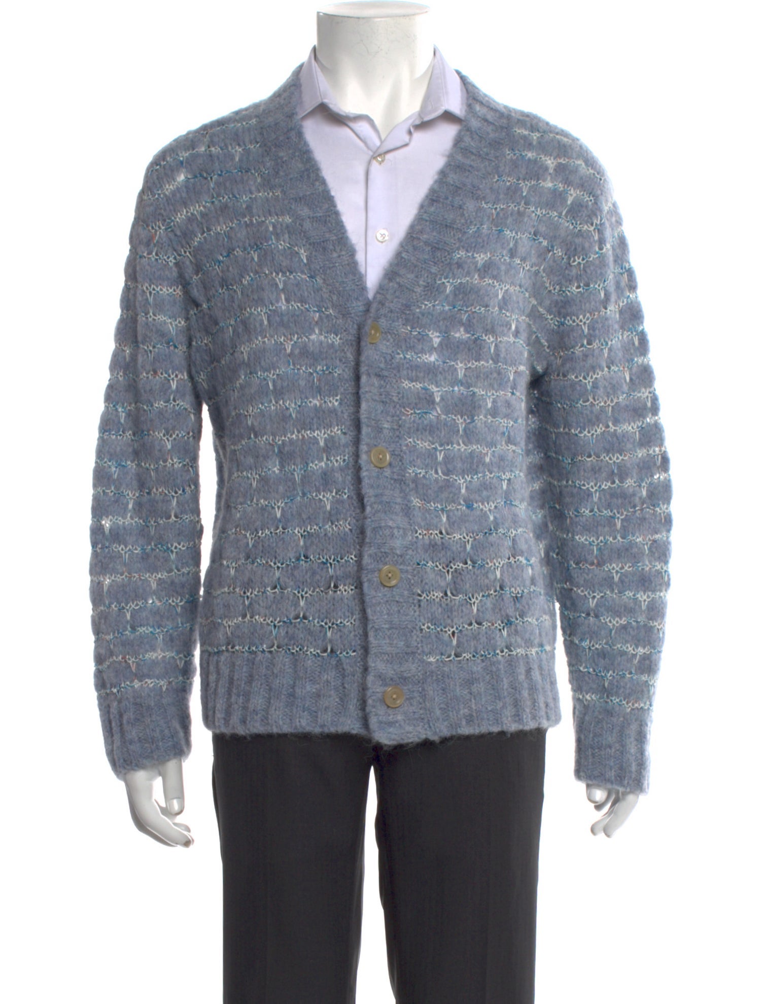 Corridor Alpaca Striped Cardigan