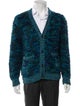 Corridor Tweed Pattern V-Neck Cardigan