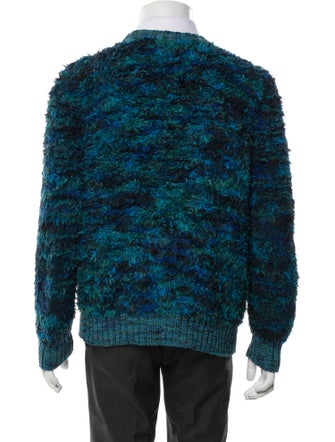 Corridor Tweed Pattern V-Neck Cardigan