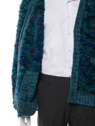 Corridor Tweed Pattern V-Neck Cardigan