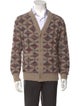 Corridor Alpaca Printed Cardigan