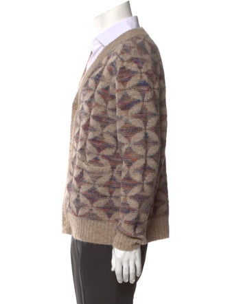 Corridor Alpaca Printed Cardigan