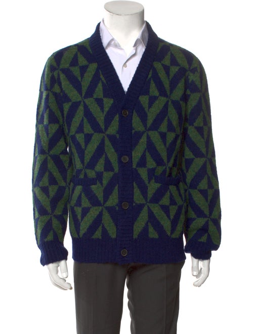 Corridor Alpaca Printed Cardigan