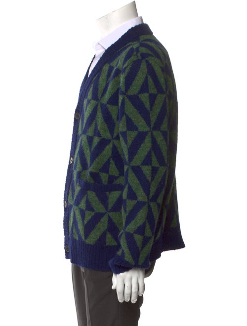 Corridor Alpaca Printed Cardigan