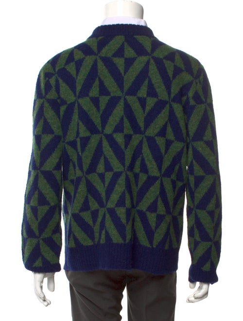 Corridor Alpaca Printed Cardigan