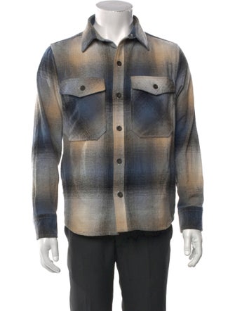 Corridor Plaid Print Long Sleeve Shirt