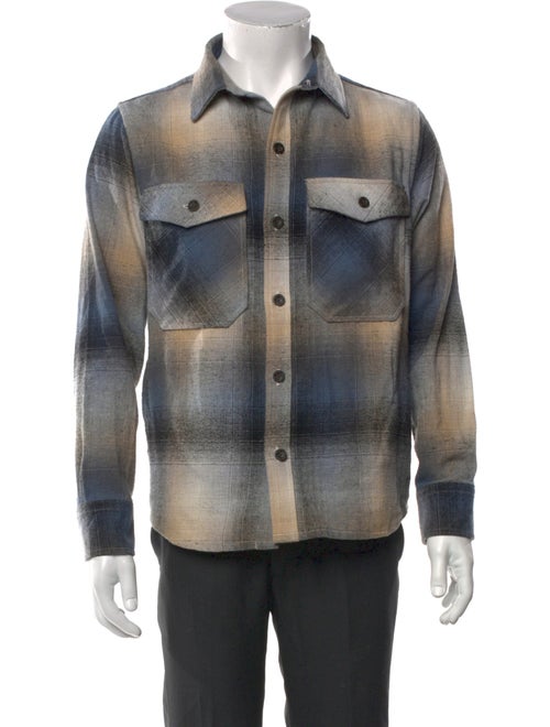 Corridor Plaid Print Long Sleeve Shirt