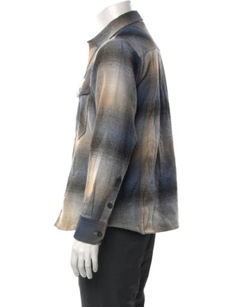 Corridor Plaid Print Long Sleeve Shirt